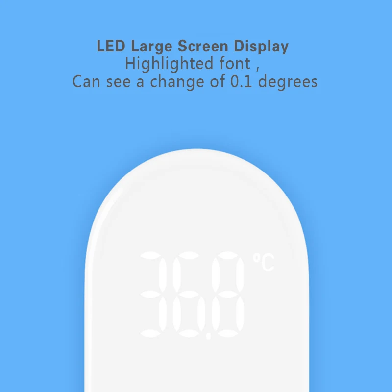 XIAOMI iHealth цифровой инфракрасный термометр Детский термометр бесконтактный лоб термометр скорость электронный термометр