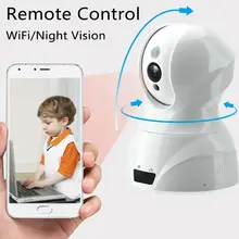 Купите Fujikam Wifi camera IP Pan Tilt night vision HD 720P видео Детский Монитор Удаленная Домашняя безопасность с двухсторонним аудио-приложением. Моэк