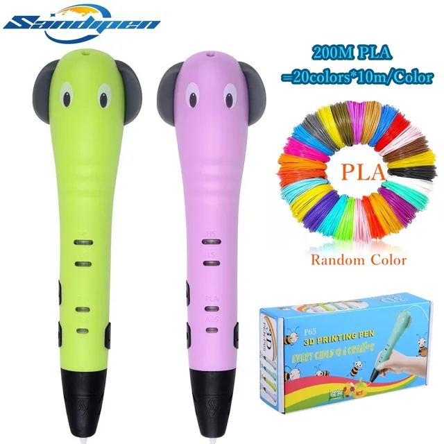 Best Offers Sandipen 3D Pen Lovely Cartoon 3D Drawing Pen Creative Kids Toy 3D Painting Pen Education Gift Drawing Pencil P6506 Best Offers Sandipen 3D Pen Lovely Cartoon 3D Drawing Pen Creative Kids Toy 3D Painting Pen Education Gift Drawing Pencil P6506