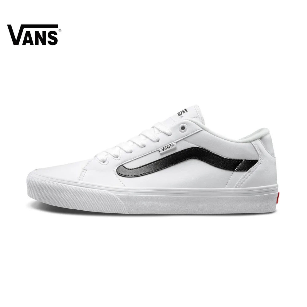 

Original Vans New Arrival Autumn White Color Low-Top Men's Skateboarding Shoes Sport Shoes Sneakers