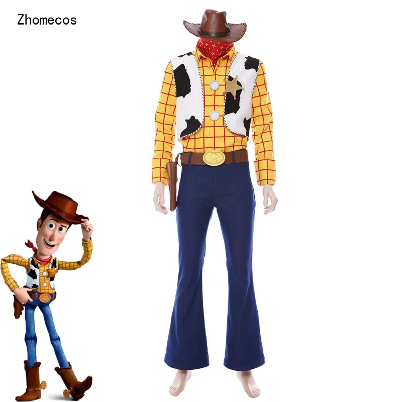 

Zhomecos Toy Story 4 Cosplay Costume Shoriff Woody Costume Cosplay Cowboy Outfit Cosplay Costumes For Man Party