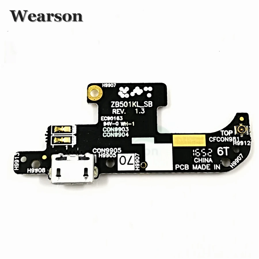 For Asus Zenfone Live A007 ZB501KL USB Board Charger Charging Port Dock Connector With Microphone Tested High Quality (1)