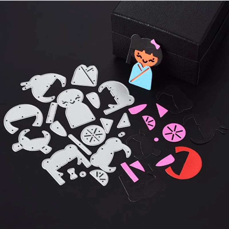 Металлические Вырубные штампы для фотографий SCD282 beautiful Girl|dies for scrapbooking|die cutdie cut dies