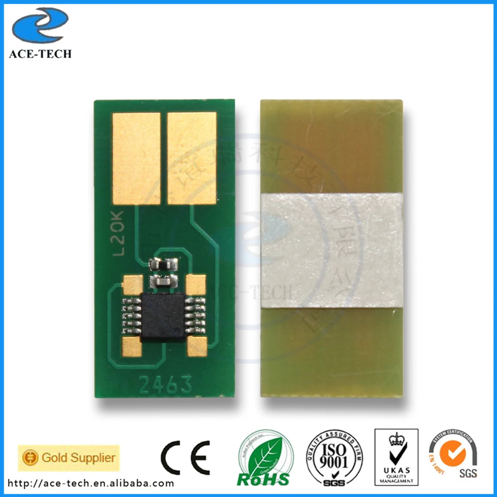 

Two sets impressoras laser bolsa de papel free shipping chip for lexmark c520n/c530n c520 c530 laser cartridge toner resetter