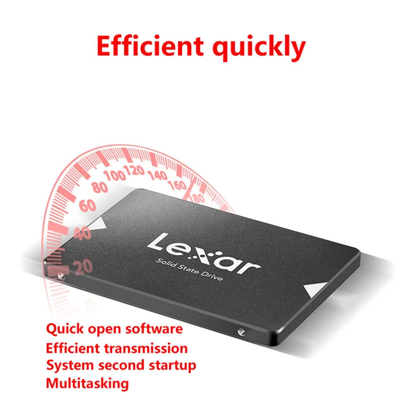 Lexar NS100 SSD 120 ГБ 240 ГБ SATA III 2,5 дюймов Внутренний твердотельный накопитель 512 ГБ ноутбук твердотельный диск SSD