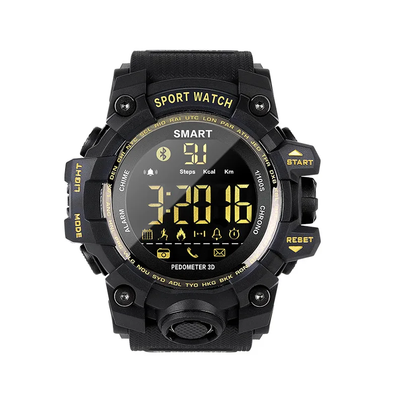 

HATOSTEPED Waterproof Bluetooth Smart Watch Sports Camouflage Wind Outdoor Luminous Smart Band Fitness Tracker Smart Bracelet