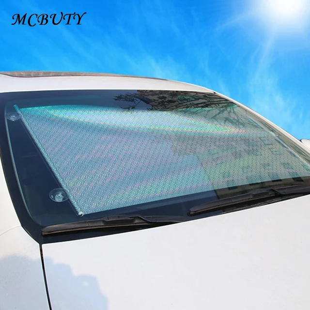 Car Windshield Sunshade Roller Sunshade Auto Telescopic Roller Shutter