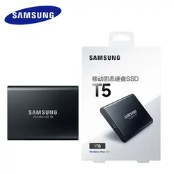 Накопитель SSD Samsung Original 500 ГБ Портативный внешний SSD T5 250 ГБ USB3.1 USB3.0 1 ТБ жесткий диск Внешние накопители HDD SSD диск