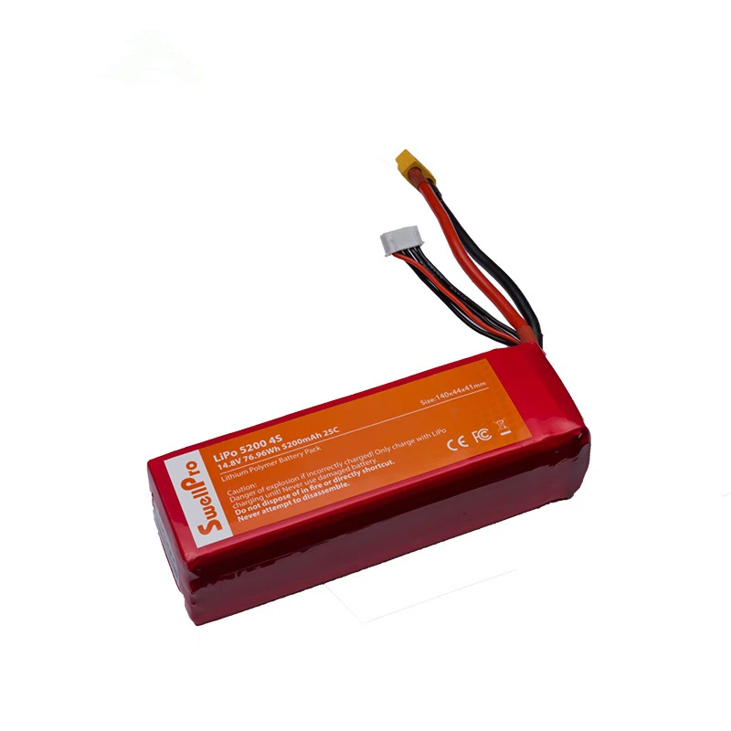 SwellPro 3+ 14.8v 5200MAH lithium battery original factory drone 4S lithium battery