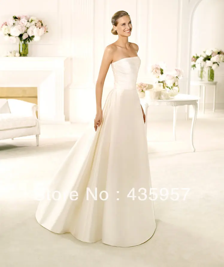 Elie Saab Wedding Dress Half Shoulder