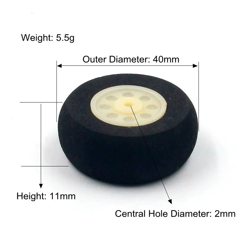 lightweight rc airplane wheels