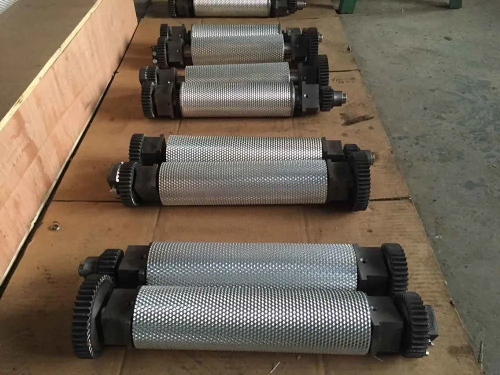 500 86mm aluminium rollers with gear