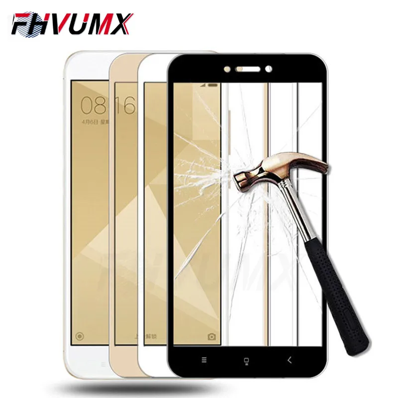 

Protective Glass on the For Xiaomi Redmi 4A 4X 5A 5 Plus S2 Redmi Note 4 4X 5A 5 Pro Tempered Glass Screen Protector Film Case