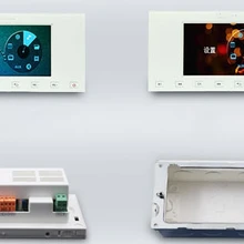 4,3 5 7 дюймов led lcd tft HD панель дисплей 1080p wifi 4g bluetooth в-настенный усилитель фоновая музыка хост