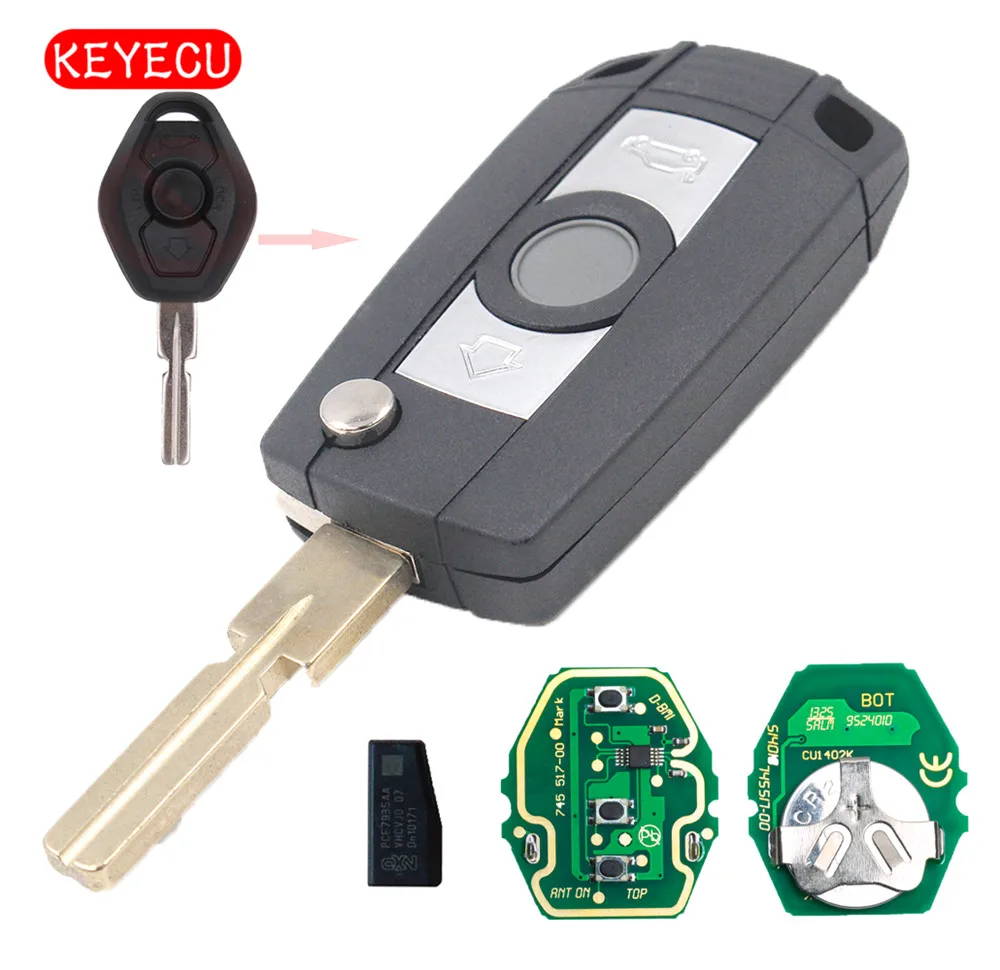 Buy Keyecu Flip EWS Remote Key Fob 315/434MHz With