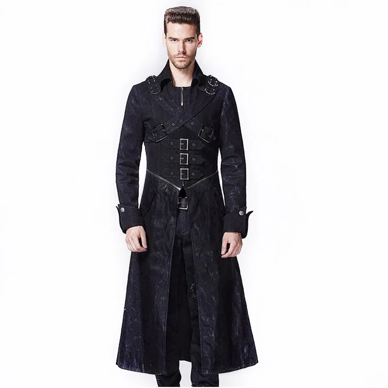 Aliexpress.com : Buy New Men's Winter Punk Jackets Steampunk Goth ...