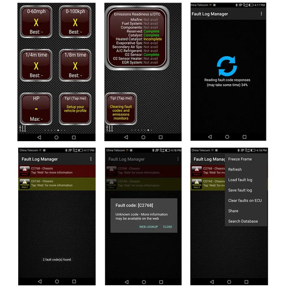 Лучший ELM327 V1.5 Viecar 4 0 Bluetooth для IOS/Android OBD2 диагностический сканер инструмент ELM 327 V4.0