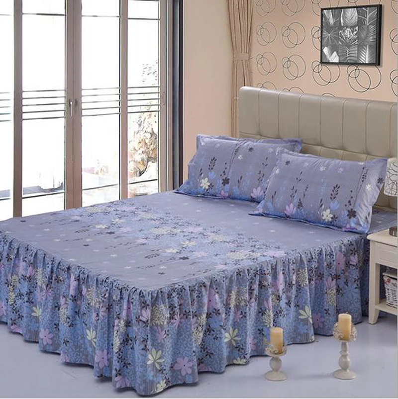Buy Gray rosemary bed skirt bedspread Bed Skirts With