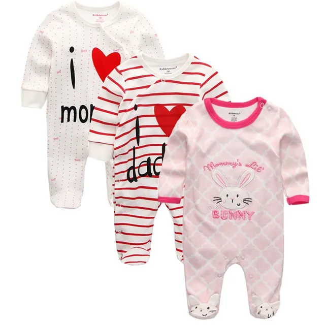 Baby Bodysuits expensive Kiddiezoom brand Baby Clothes Unisex Baby Girls Rompers Winter Boy Climbing Clothing New born 0-12M long sleeves Baby jumpsuits cool baby bodysuits	 Baby Rompers