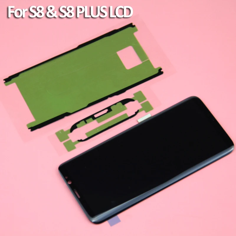 ЖК для SAMSUNG Galaxy S8 дисплей S8 Plus G950 G950F G955 G955F кодирующий преобразователь сенсорного экрана в сборе с инструментами