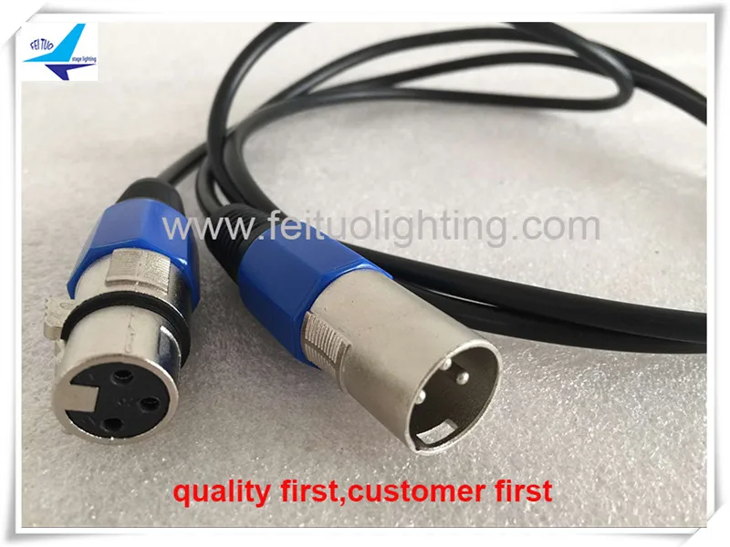 30/lot 3.5 Meter Long Dmx Cables For Led Par Light Use Stage Lighting