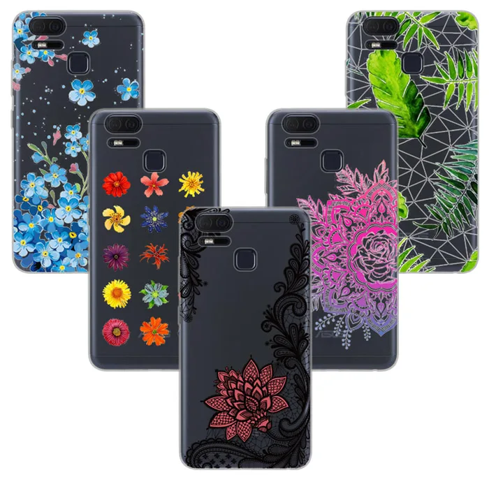 TPU чехол для ASUS ZenFone 3 Zoom ZE553KL мультяшный ТПУ Z01HDA смешанные модели и дизайн |