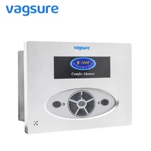 Accesorios para sala de ducha cuadrado, ventilador de ventilación con Radio FM, altavoz, Panel de Control para computadora, controlador de cabina de ducha