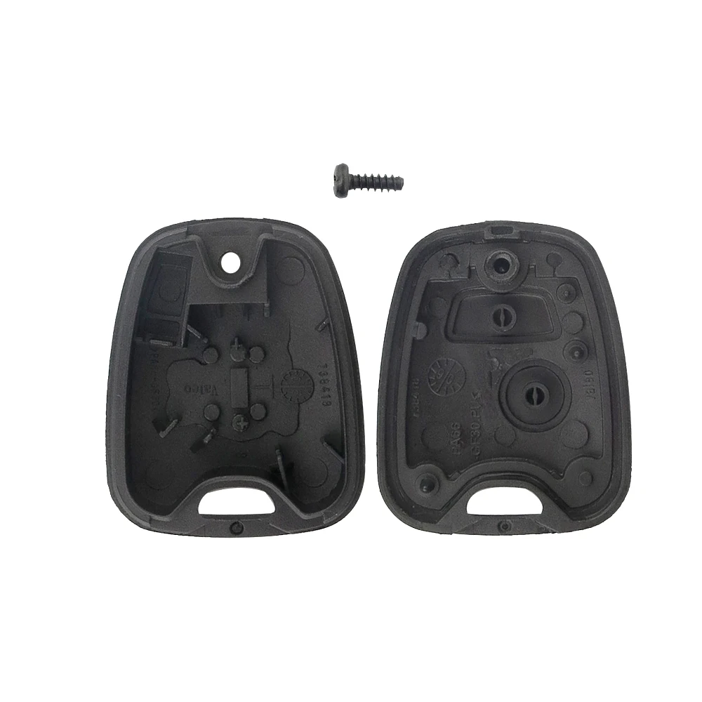 Okeytech FOB случае замена В виде ракушки чехол для Peugeot 307 107 207 407 для Citroen 2 Пуговицы удаленного Ключи режиссерский лезвие нет лезвия