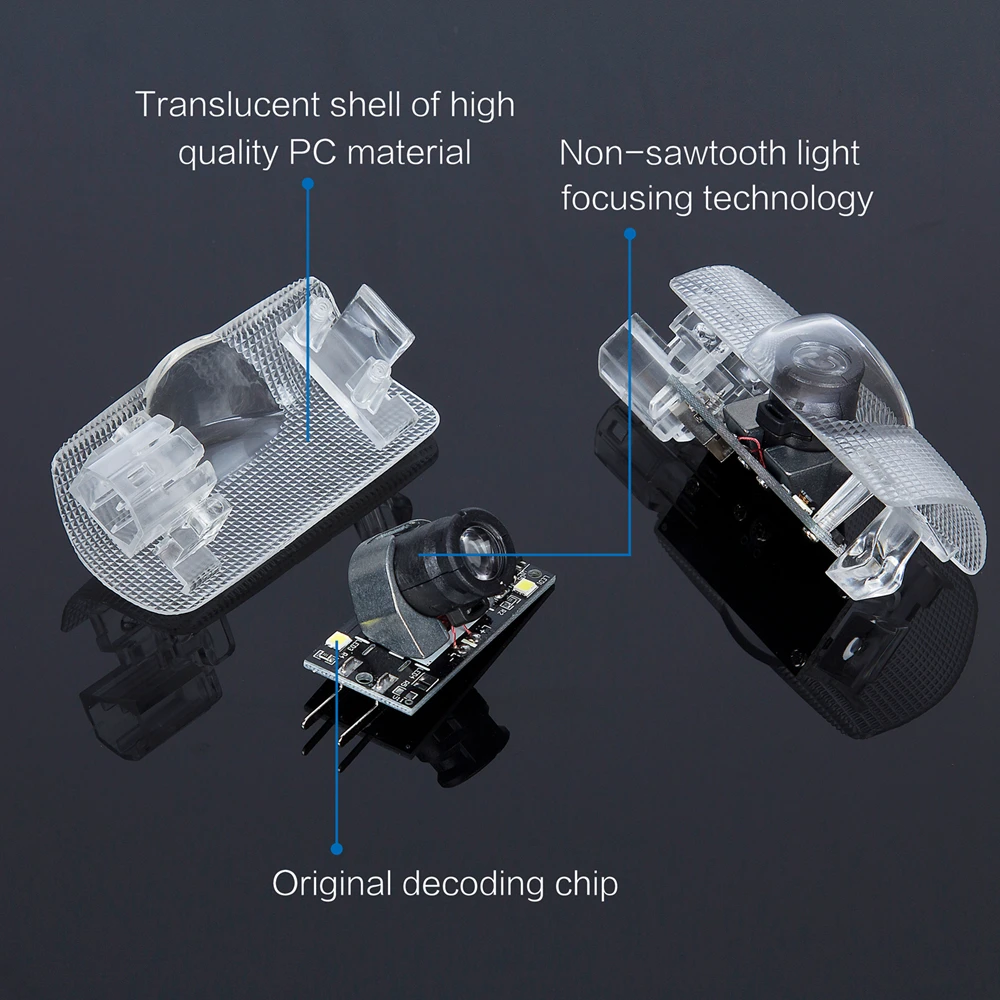 2 шт. проектор Ghost Shadow Light Добро пожаловать лампы лазерный проектор логотипа Автомобильная дверь с электроприводом Предупреждение задние габаритные огни 12В светодиодный автомобиль декоративные аксессуары