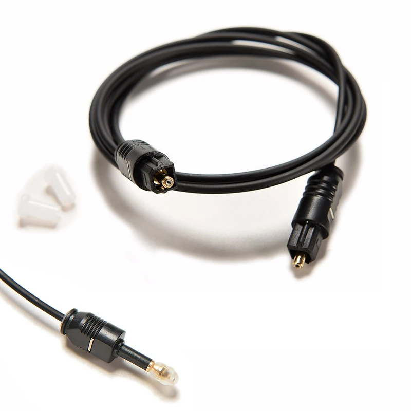 

1M Universal Digital Sound Optical Fiber Audio Cable Cord Toslink OD2.2 Male to Male Optical Fiber Connect Cable Wire 3.2ft