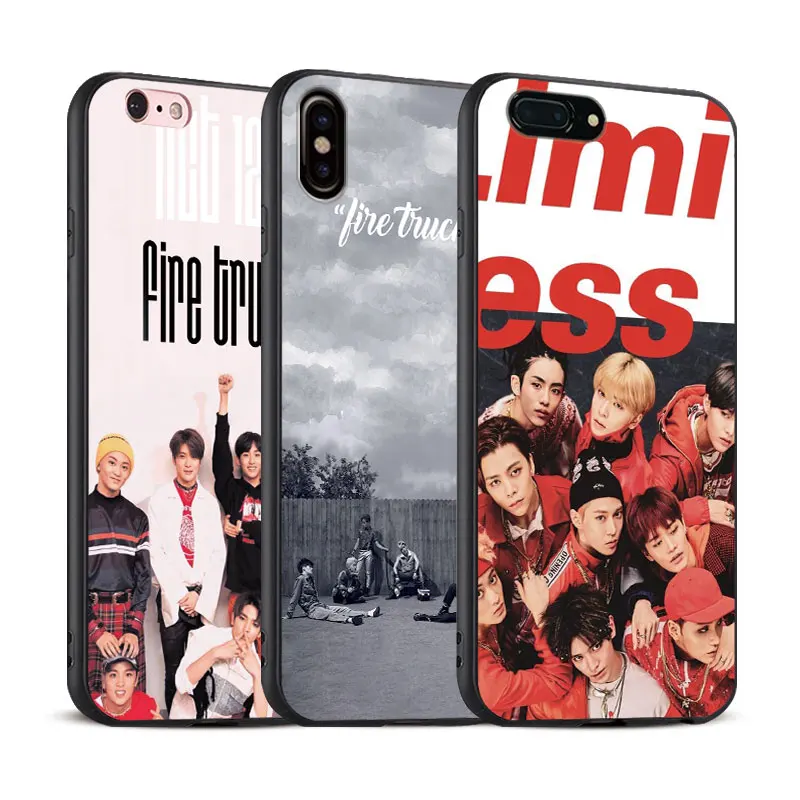 

NCT 127 Kpop Boy group Soft Silicone Tpu Phone Case Shell Cover For Apple iPhone 5 5s Se 6 6s 7 8 Plus X XR XS MAX