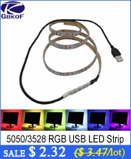 USB Светодиодная лента 5050 RGB гибкая светодиодная лента светильник 50 см 1 м 2 м 3 м 4 м 5 м DC5V RGB цвет сменный ТВ фоновый светильник ing