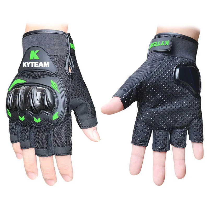 Kyteam Cycling gloves Half Finger Knight Bicycle Gloves Gel Motocross