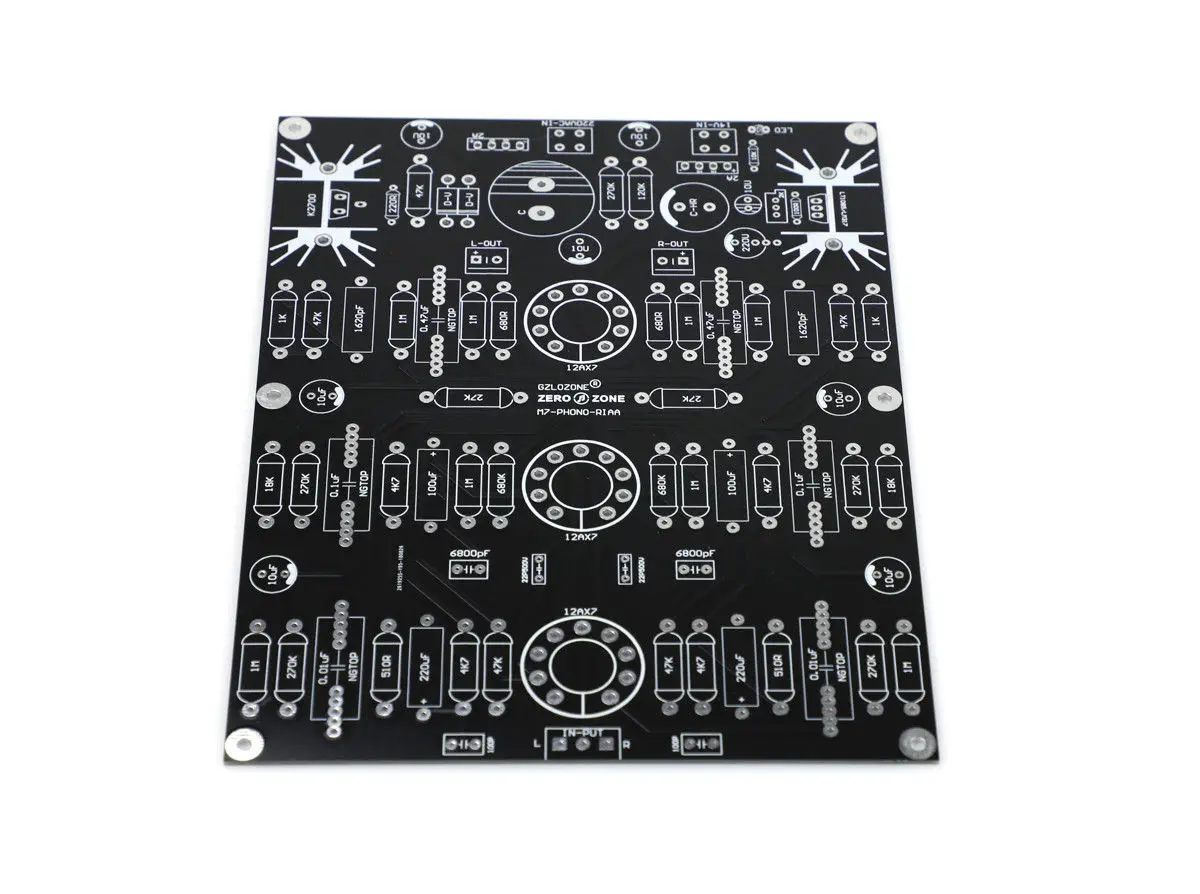 GZLOZONE Classic Circuit Clone Marantz 7 (M7) Hifi мм трубка Phono amp голая печатная плата L9 20|Усилители
