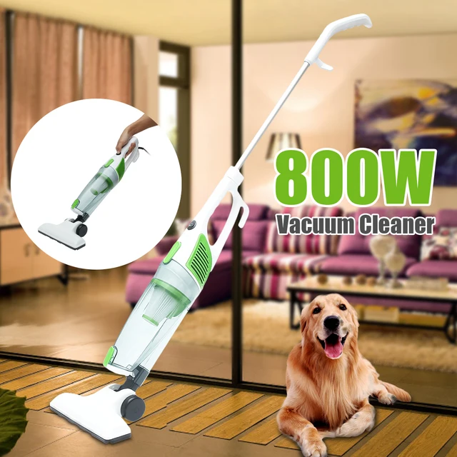 Portable 800W Electric Vacuum Cleaner Home Floor Brush Pet Hair Handheld Vacuum Cleaner Remover Hoover Tool dry type