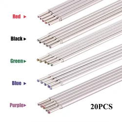 Professional Non-toxic Tattoo Transfer Pen Purple Refill Double Slider Marker Pen For Drawing Flash On Skin Free Shipping