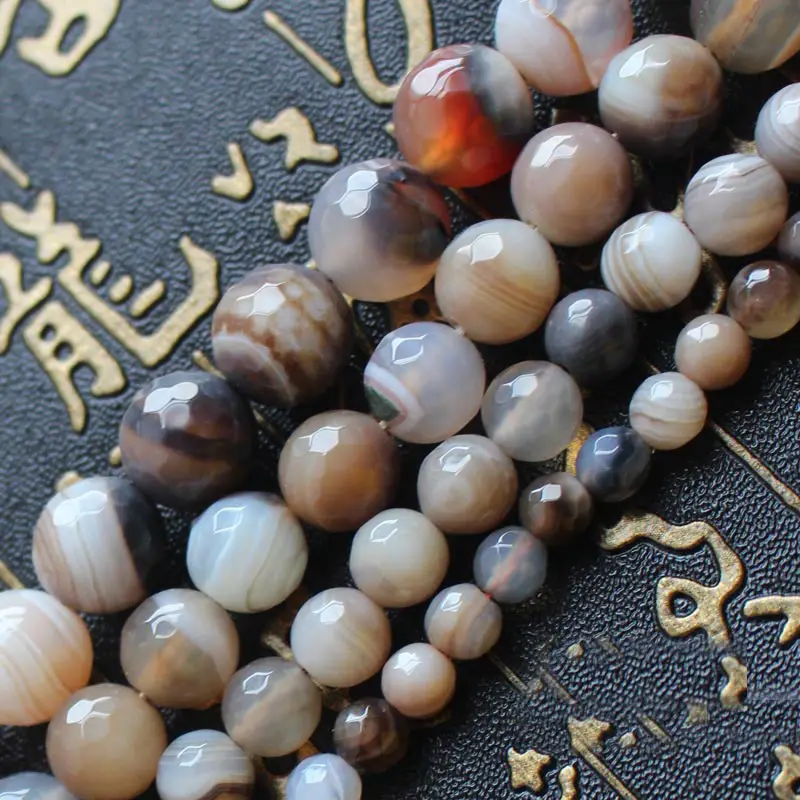 

Разноцветные граненые полосатые Агаты, круглые бусины 14,5 дюймов, для самостоятельного изготовления ювелирных украшений! Мы предлагаем смешанные оптовые продажи всех товаров!