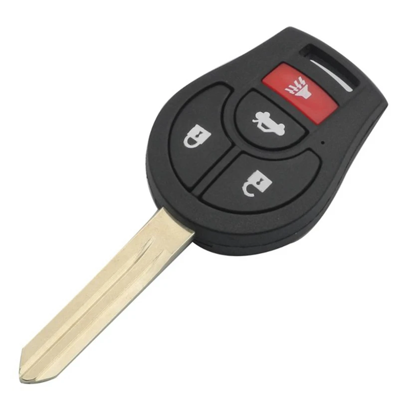 

Remote Key Shell For NISSAN Maxima Altima Sentra Versa Key Case Fob 4B Uncut Key