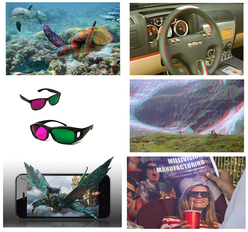 Anaglyph 3D Glasses -1