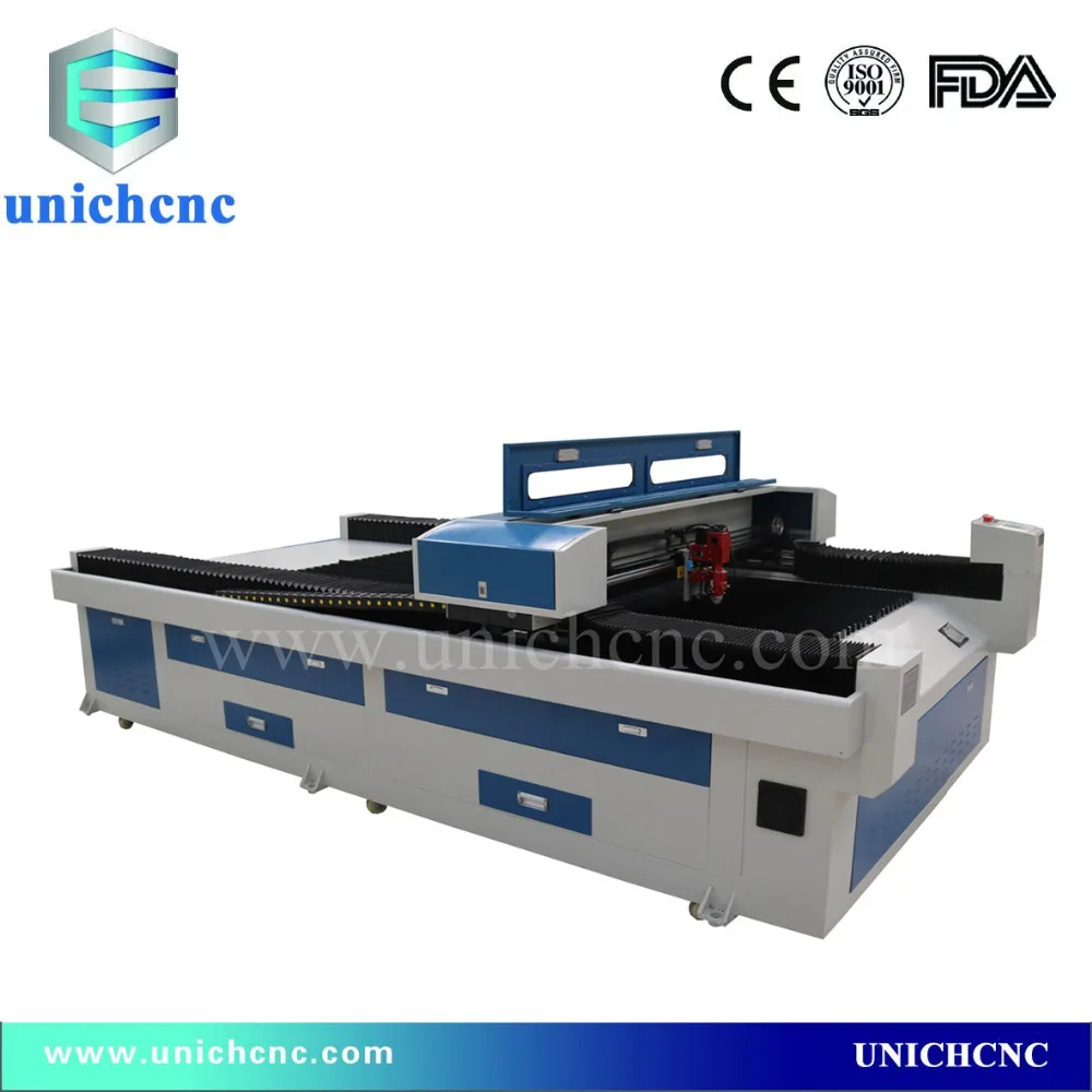 Лазерная машина UNICHCNC 1325 cnc для резки металла нержавеющей стали углеродистой МДФ
