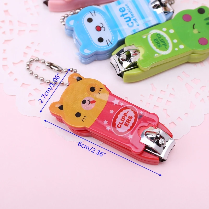 

Baby Safety Nail Clippers Scissors Children Cartoon Cutter Infant Fingers Care