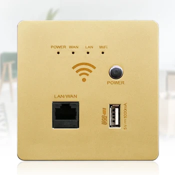 

Wireless WiFi Router Repeater Wall Embedded 3G USB Access Point Wireless in Wall AP-Panel Socket Smart Remote Control Indoor