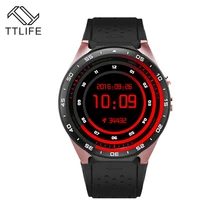 Hot TTLIFE Brand Support 3G Wifi SIM WCDMA Heart Rate android OS Smart Watches Touch Screen