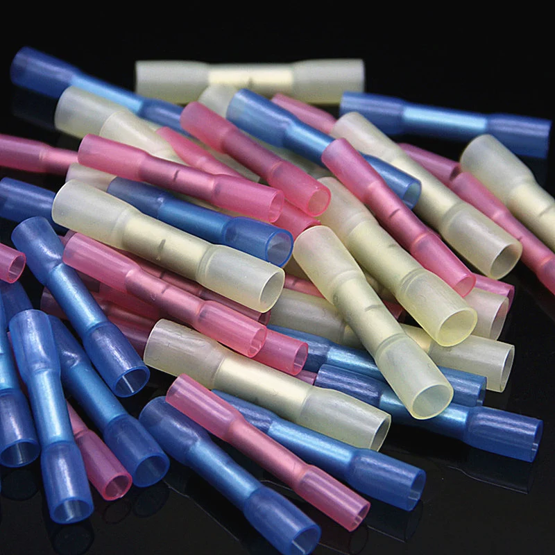 

50X Assortment AWG 22-10 Waterproof Heat Shrink Butt Connectors Electrical Wire Splice Cable Crimp Terminals Connectors Kit