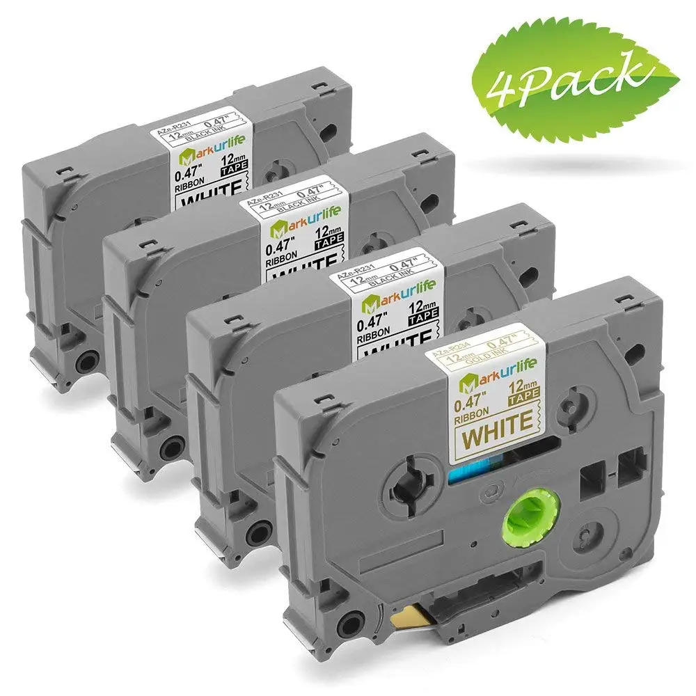 Лента для этикеток 12 мм атласная лента совместимая с Brother Ptouch PT D210 PTD600VP PTD450 и более