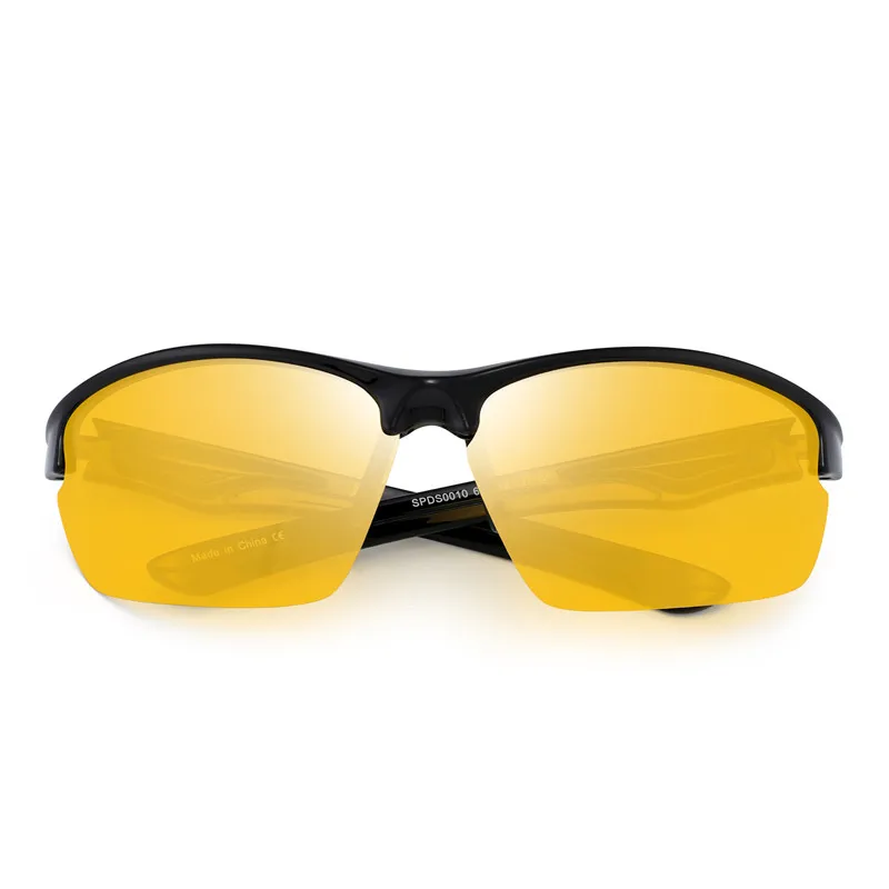 JM ночное видение вождения солнцезащитные очки, для занятий спортом на открытом воздухе поляризационные с антибликовым покрытием ночное Защита от солнца очки уменьшить напряжение глаз