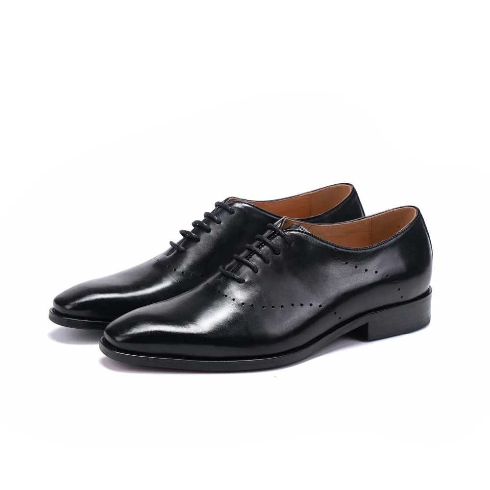 Homens Café Sapatos Vestido Novos De Preto Oxford Black Sapatas Dos Couro Para 19503 coffee Boi Genuíno Esculpida Derby Negócios qPxXFdw4K4