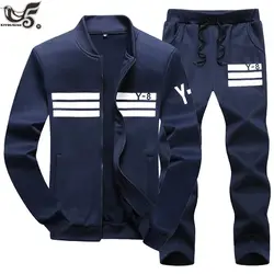 XIYOUNIAO плюс размеры M ~ 7XL8XL9XL новый для мужчин спортивные костюм мужской спортивный костюм демисезонный повседневное спортивный комплект 2