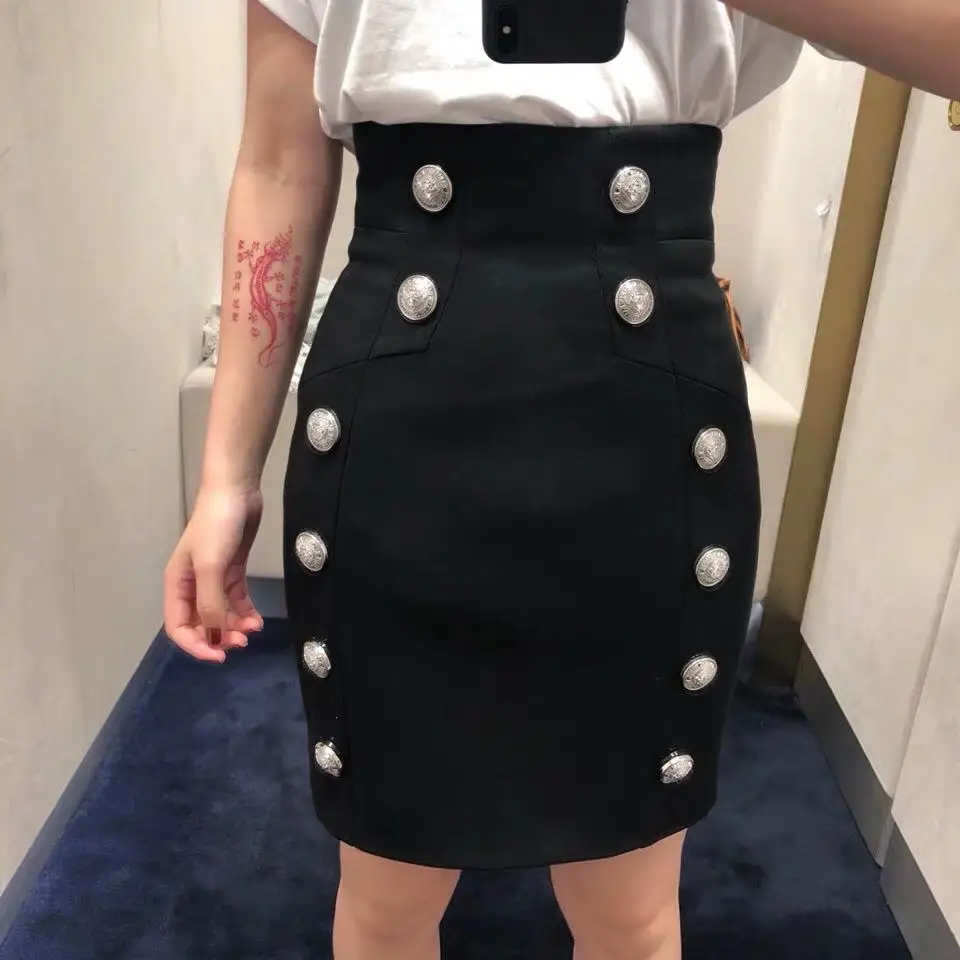 

2019 high quality women wool A-line skirt gdnz 6.11