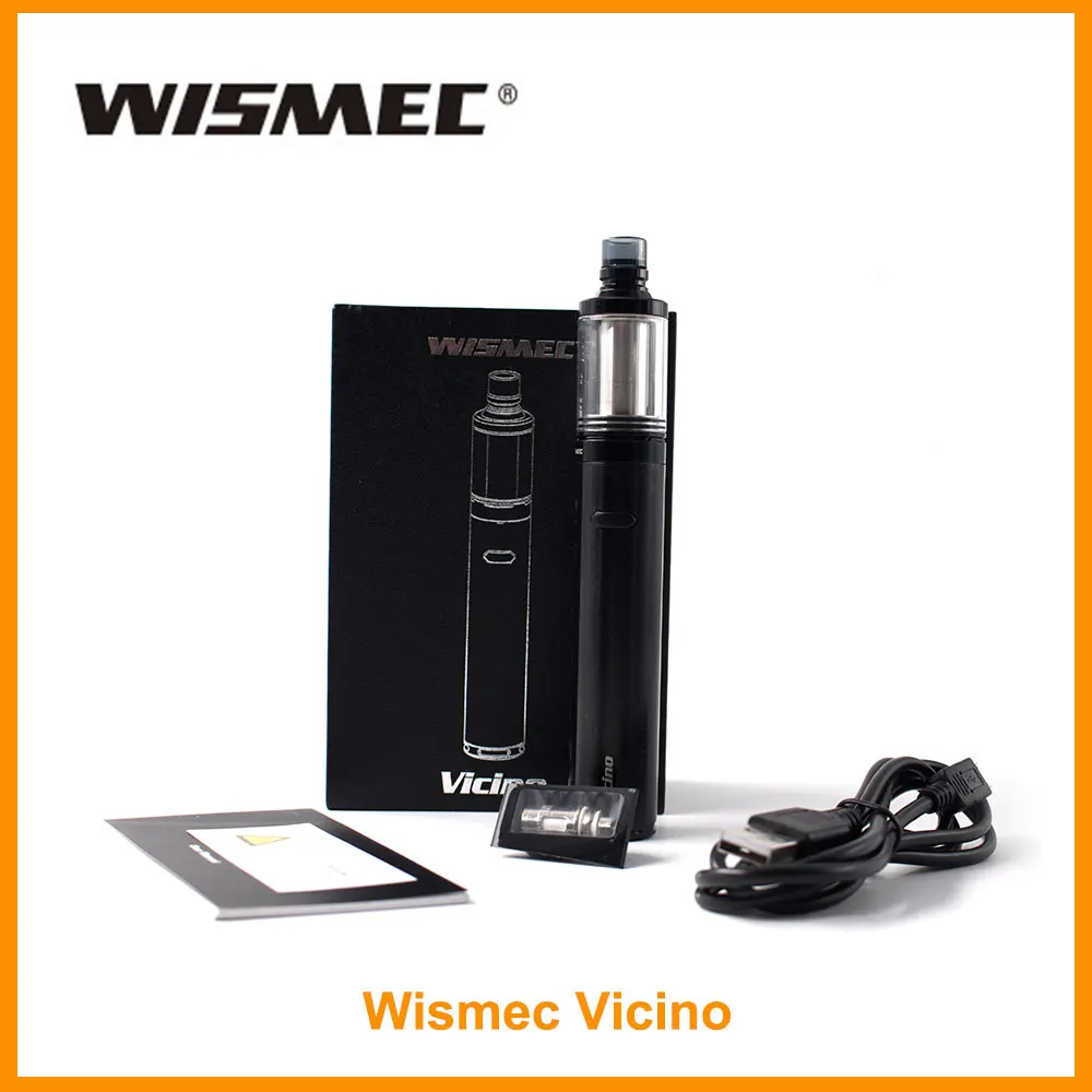 

Big Sale 100% Original Wismec Vicino Kit 22mm Diameter 3.5ml Capacity Triple 0.2ohm Coil 510 Thread Vape Electronic Cigarette